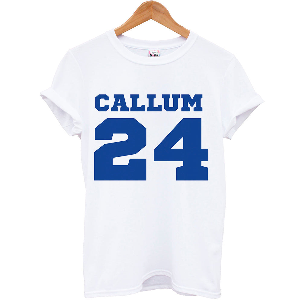 Dark Blue - Personalised Football T-Shirt