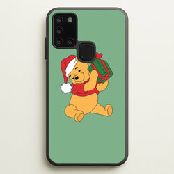 Winnie Christmas  - Disney Christmas Phone Case for Galaxy A21s