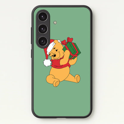 Winnie Christmas  - Disney Christmas Phone Case for Galaxy S24