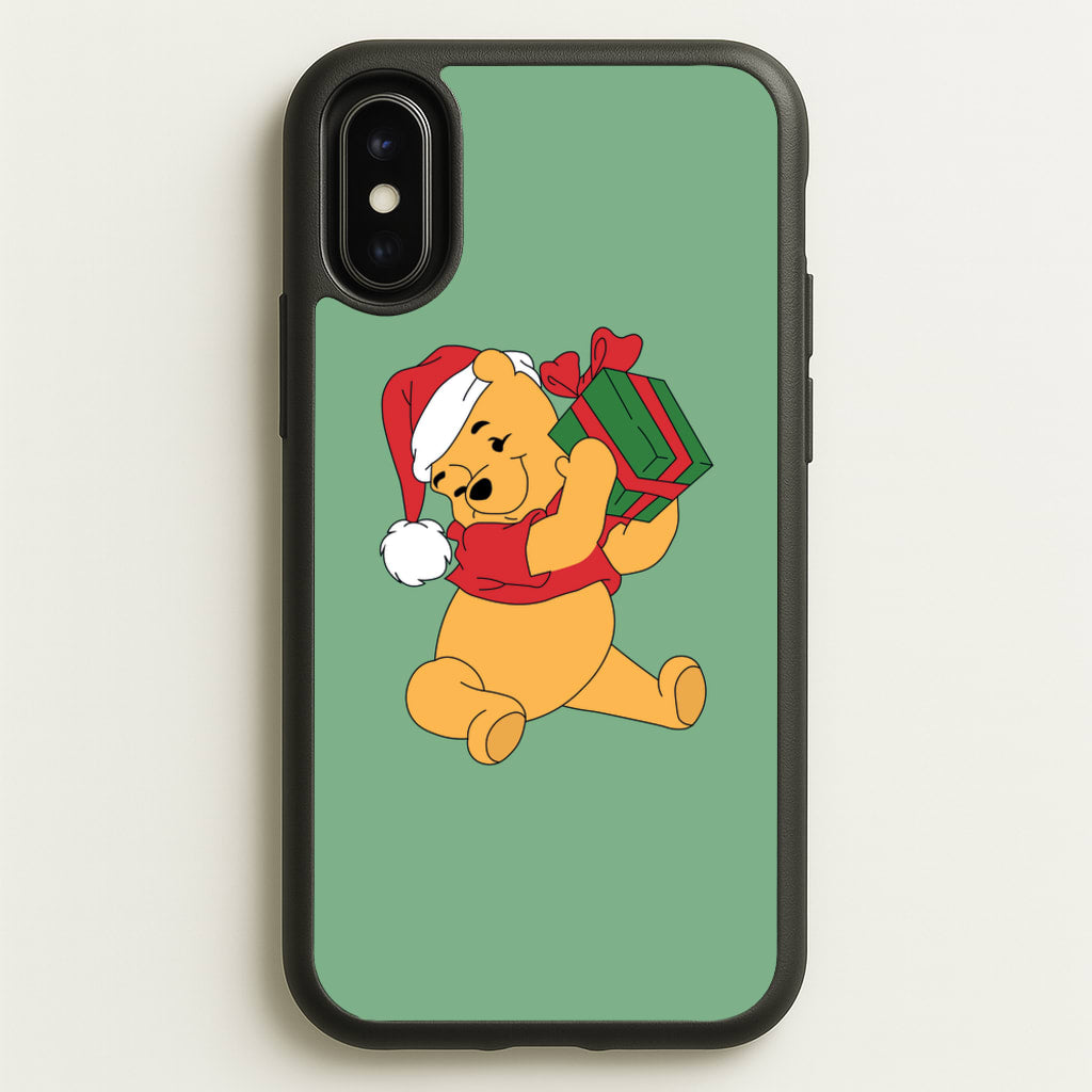 Winnie Christmas  - Disney Christmas Phone Case for iPhone X / XS