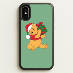 Winnie Christmas  - Disney Christmas Phone Case for iPhone X / XS