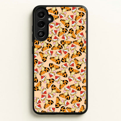 Tiger Pattern Christmas  - Disney Christmas Phone Case for Galaxy A36