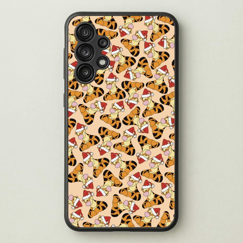 Tiger Pattern Christmas  - Disney Christmas Phone Case for Galaxy A13