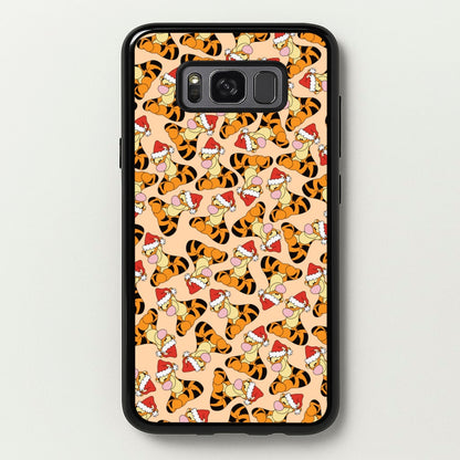 Tiger Pattern Christmas  - Disney Christmas Phone Case for Galaxy S8 Plus