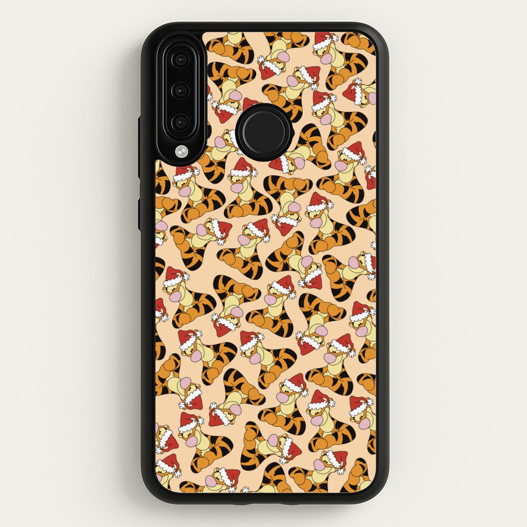 Tiger Pattern Christmas  - Disney Christmas Phone Case for Huawei P30 Lite