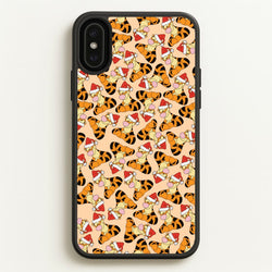 Tiger Pattern Christmas  - Disney Christmas Phone Case for iPhone XS Max