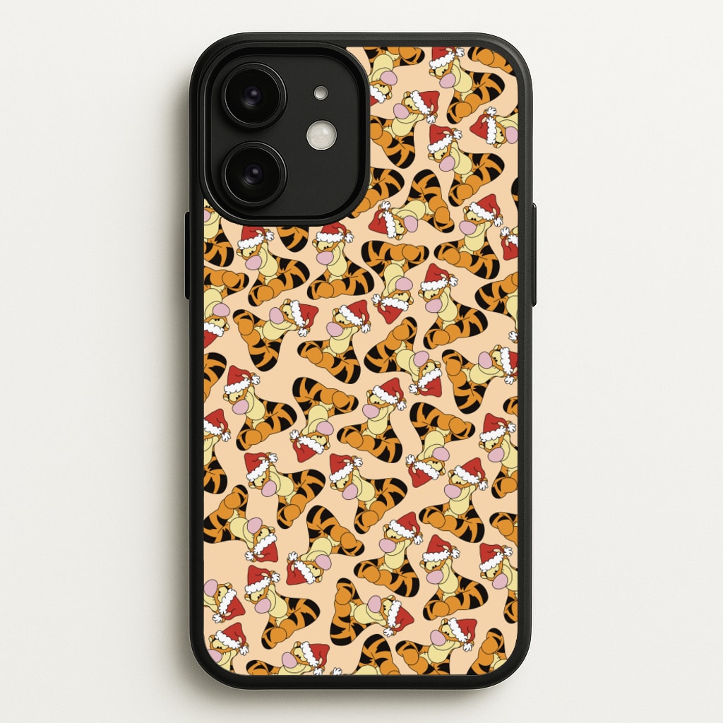 Tiger Pattern Christmas  - Disney Christmas Phone Case for iPhone 11