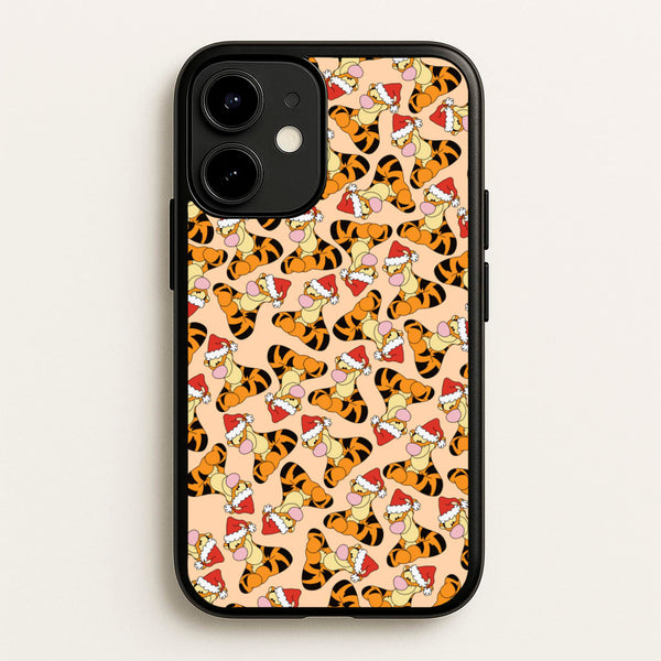 Tiger Pattern Christmas  - Disney Christmas Phone Case for iPhone 12 / 12 Pro