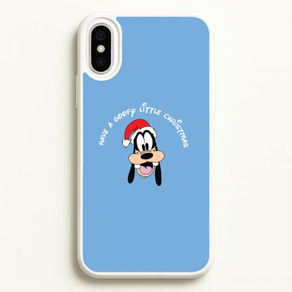 Have A Goofly Little Christmas Christmas  - Disney Christmas Phone Case for iPhone XS Max
