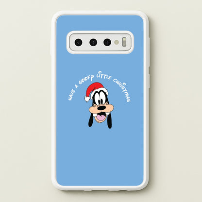 Have A Goofly Little Christmas Christmas  - Disney Christmas Phone Case for Galaxy S10 Plus