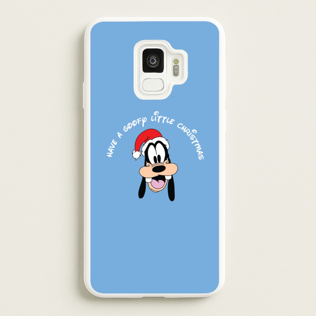 Have A Goofly Little Christmas Christmas  - Disney Christmas Phone Case for Galaxy S9