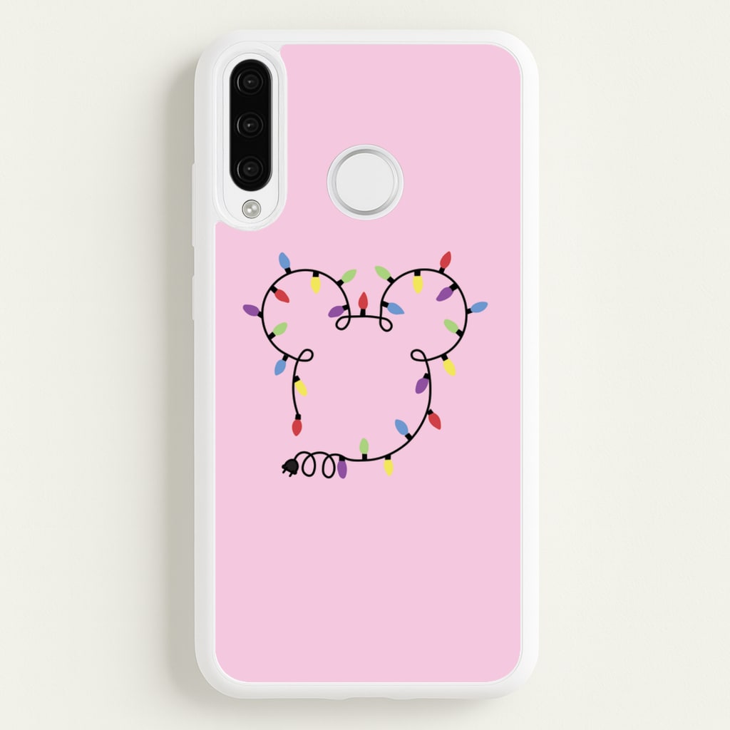 Mouse Christmas Lights Christmas  - Disney Christmas Phone Case for Huawei P30 Lite