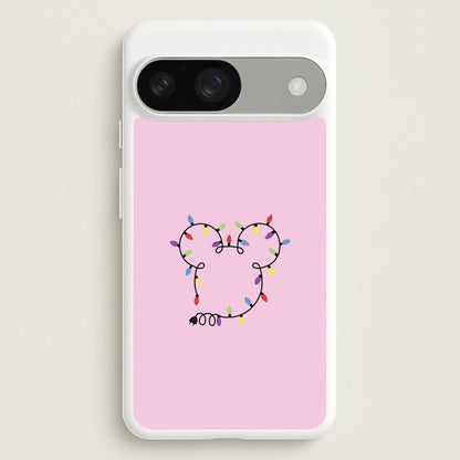 Mouse Christmas Lights Christmas  - Disney Christmas Phone Case for Google Pixel 9 / 9 Pro