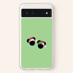 Festive Mice Christmas  - Disney Christmas Phone Case for Google Pixel 6