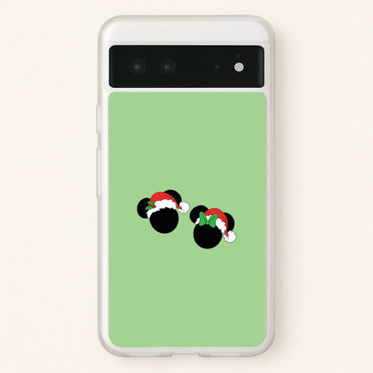 Festive Mice Christmas  - Disney Christmas Phone Case for Google Pixel 6