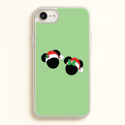 Festive Mice Christmas  - Disney Christmas Phone Case for iPhone 6 Plus / 7 Plus / 8 Plus