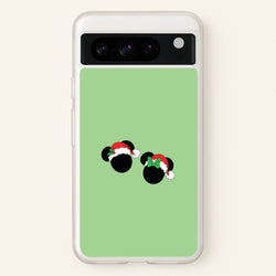 Festive Mice Christmas  - Disney Christmas Phone Case for Google Pixel 8 Pro