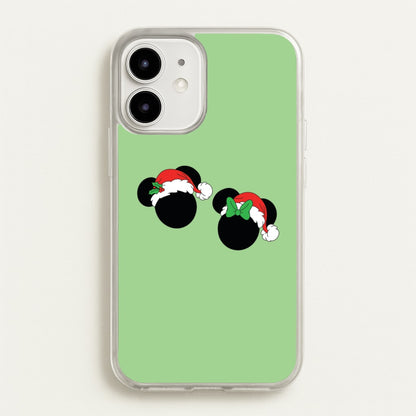 Festive Mice Christmas  - Disney Christmas Phone Case for iPhone 12 / 12 Pro