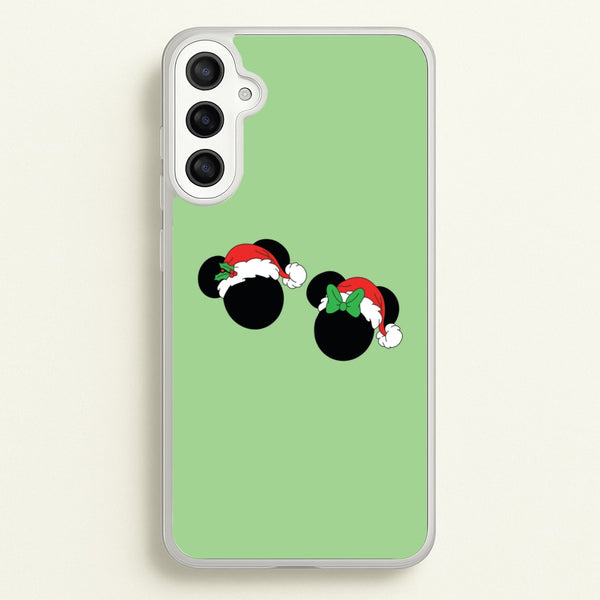 Festive Mice Christmas  - Disney Christmas Phone Case for Galaxy A34