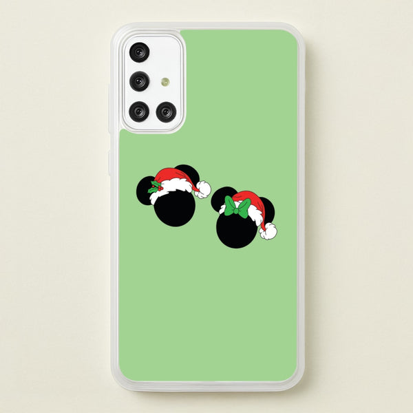 Festive Mice Christmas  - Disney Christmas Phone Case for Galaxy A71