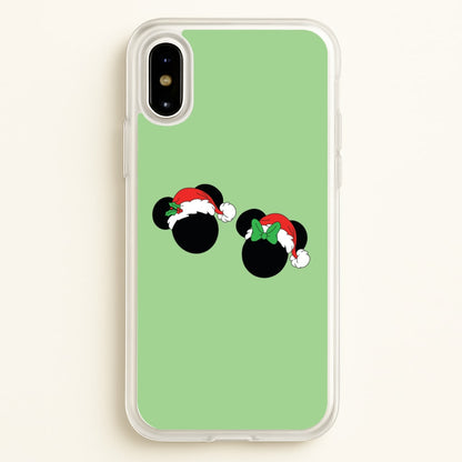 Festive Mice Christmas  - Disney Christmas Phone Case for iPhone X / XS