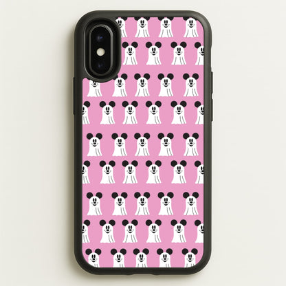 Mouse Ghost Pattern Halloween  - Disney Halloween Phone Case for iPhone X / XS