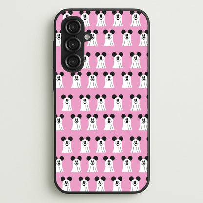 Mouse Ghost Pattern Halloween  - Disney Halloween Phone Case for Galaxy S23FE