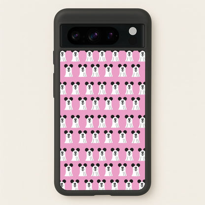 Mouse Ghost Pattern Halloween  - Disney Halloween Phone Case for Google Pixel 8 Pro