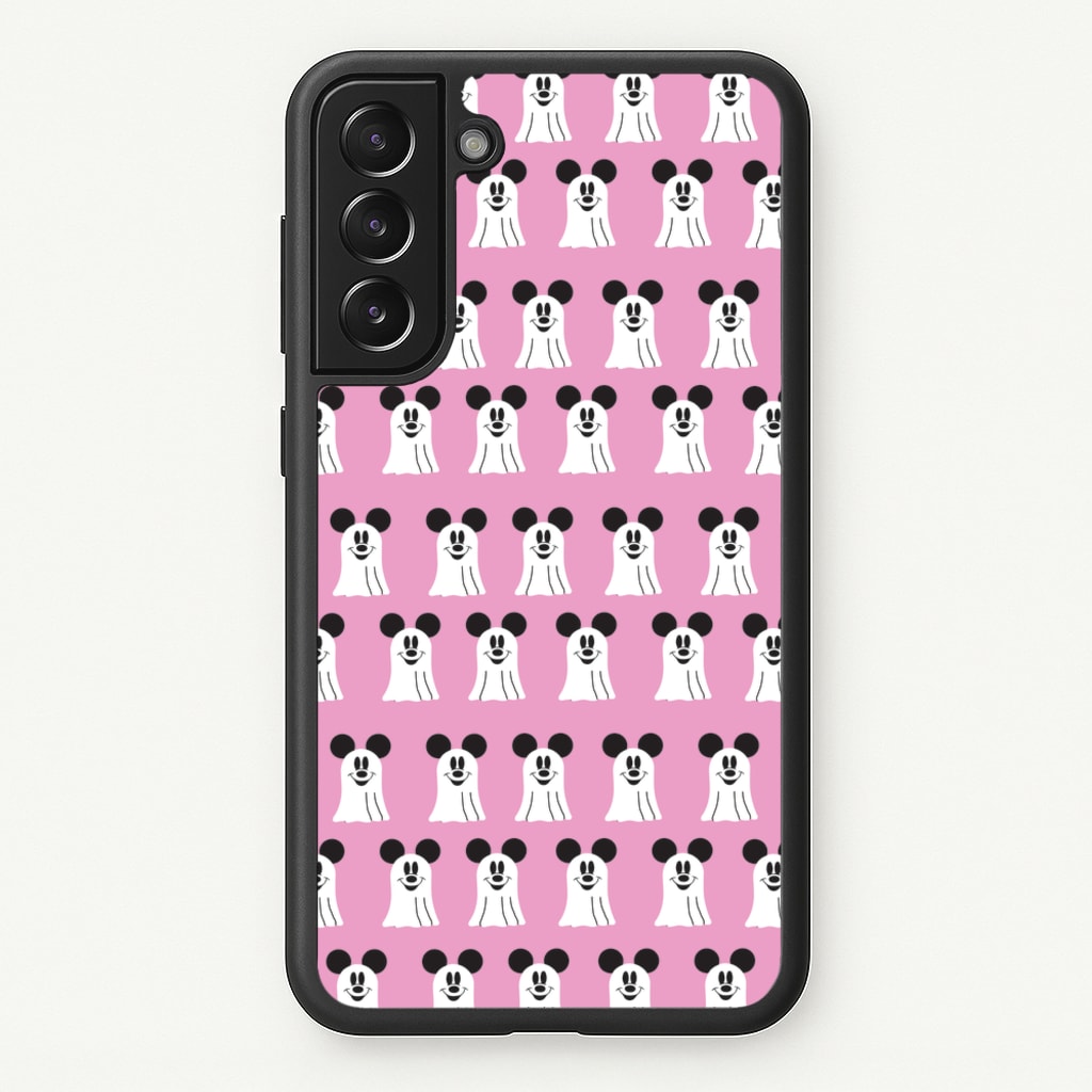 Mouse Ghost Pattern Halloween  - Disney Halloween Phone Case for Galaxy S22 Plus