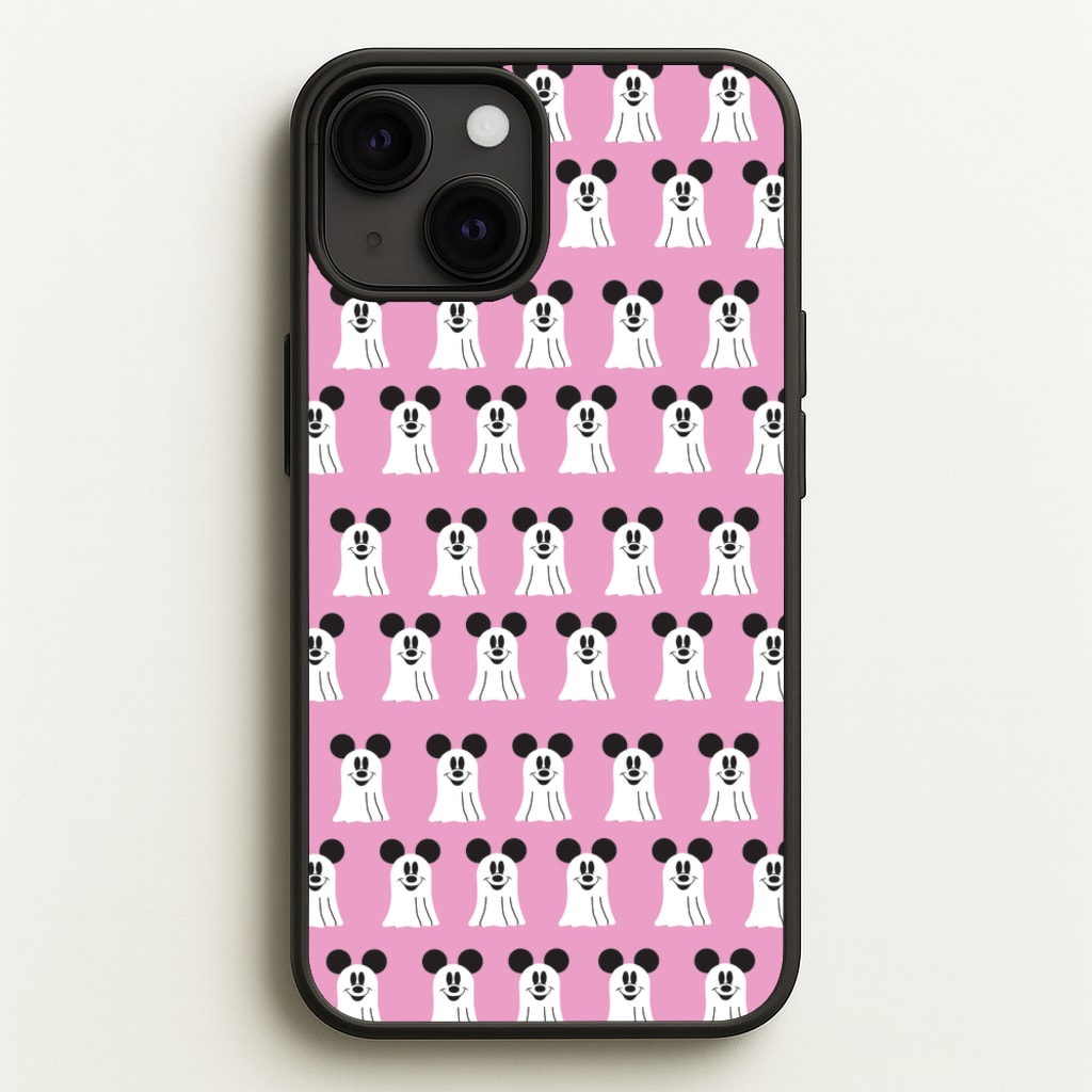 Mouse Ghost Pattern Halloween  - Disney Halloween Phone Case for iPhone 13