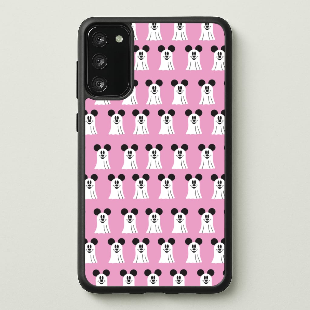 Mouse Ghost Pattern Halloween  - Disney Halloween Phone Case for Galaxy S20FE