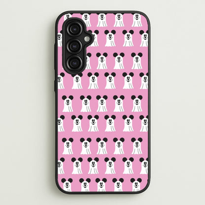 Mouse Ghost Pattern Halloween  - Disney Halloween Phone Case for Galaxy A14
