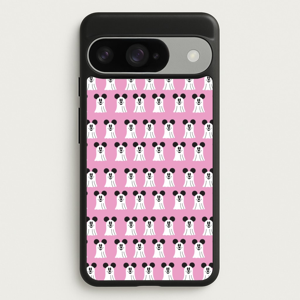 Mouse Ghost Pattern Halloween Phone Case for Google Pixel 10 / 10 Pro