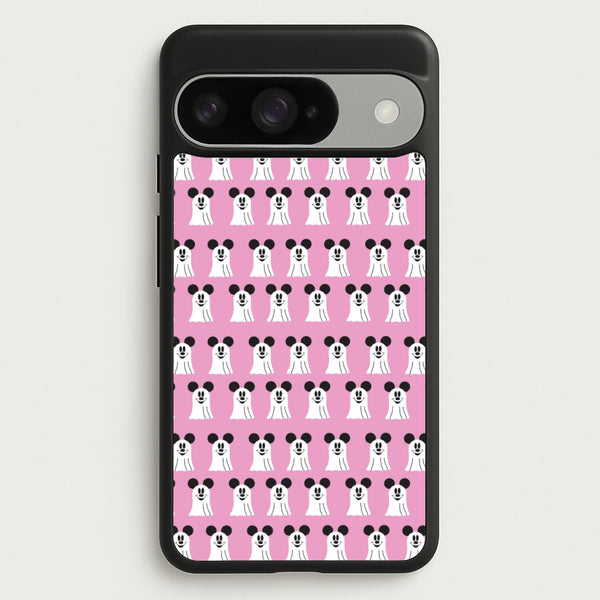 Mouse Ghost Pattern Halloween Phone Case for Google Pixel 10 / 10 Pro