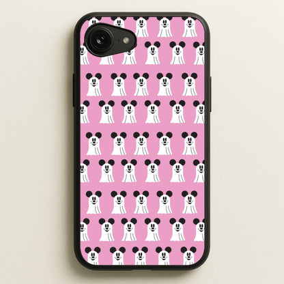 Mouse Ghost Pattern Halloween  - Disney Halloween Phone Case for iPhone 16e