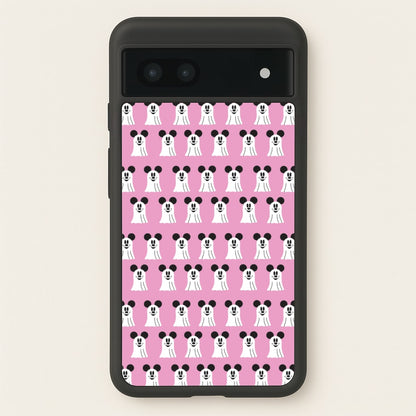 Mouse Ghost Pattern Halloween  - Disney Halloween Phone Case for Google Pixel 7a