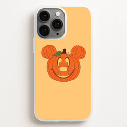 Mouse Pumpkin Halloween  - Disney Halloween Phone Case for iPhone 16 Pro Max