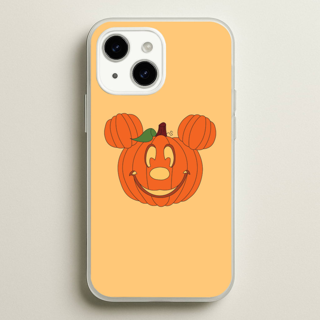 Mouse Pumpkin Halloween  - Disney Halloween Phone Case for iPhone 15 Plus