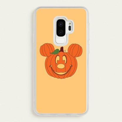Mouse Pumpkin Halloween  - Disney Halloween Phone Case for Galaxy S9 Plus