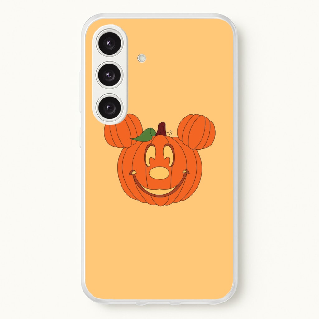 Mouse Pumpkin Halloween  - Disney Halloween Phone Case for Galaxy S24 Plus