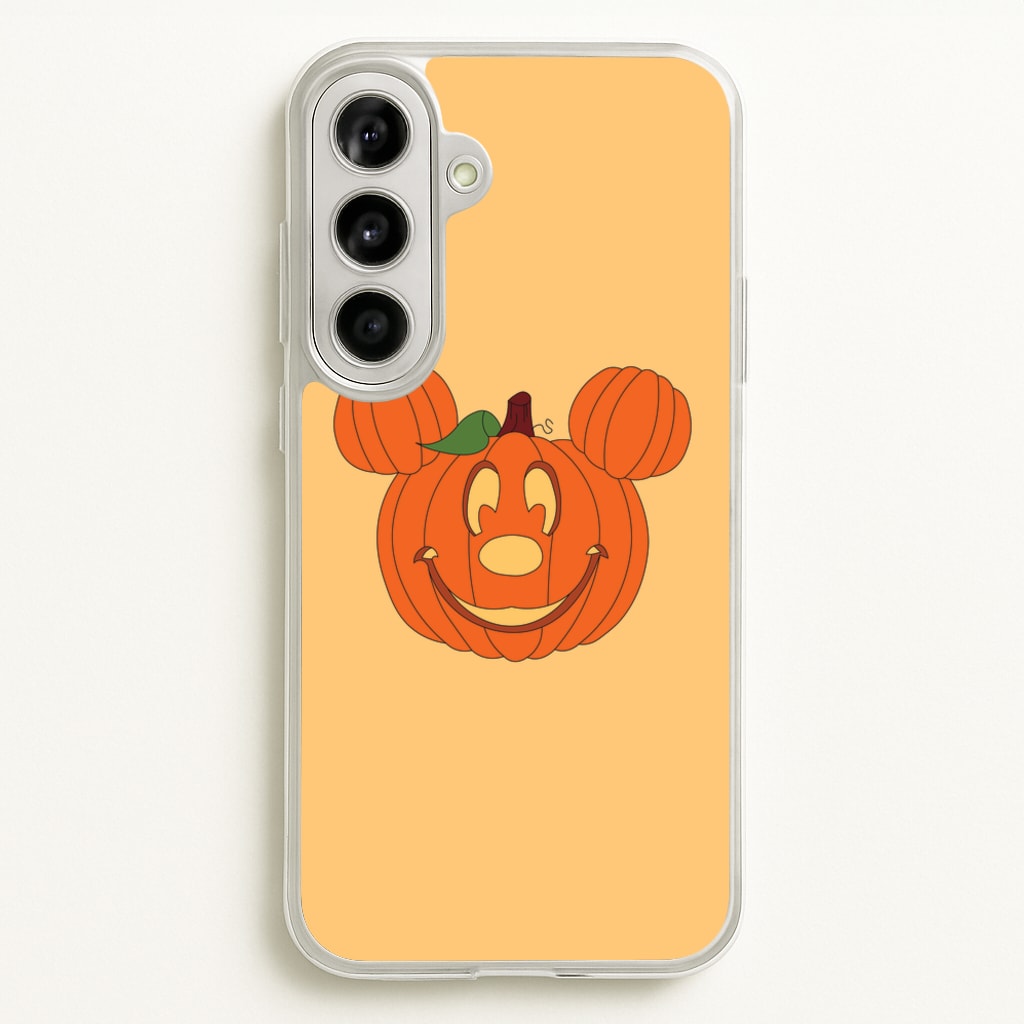 Mouse Pumpkin Halloween  - Disney Halloween Phone Case for Galaxy A56