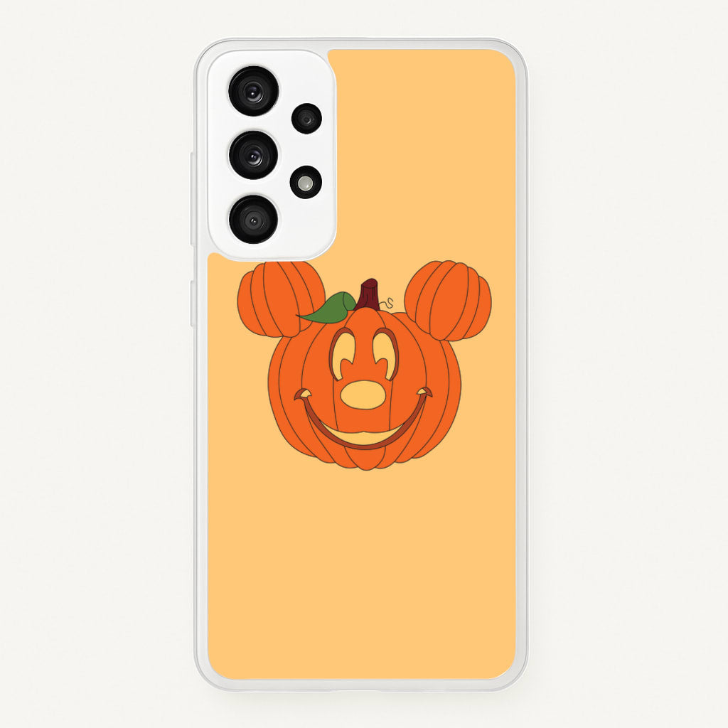 Mouse Pumpkin Halloween  - Disney Halloween Phone Case for Galaxy A33