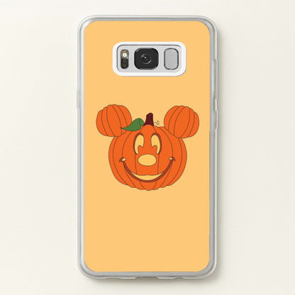 Mouse Pumpkin Halloween  - Disney Halloween Phone Case for Galaxy S8 Plus