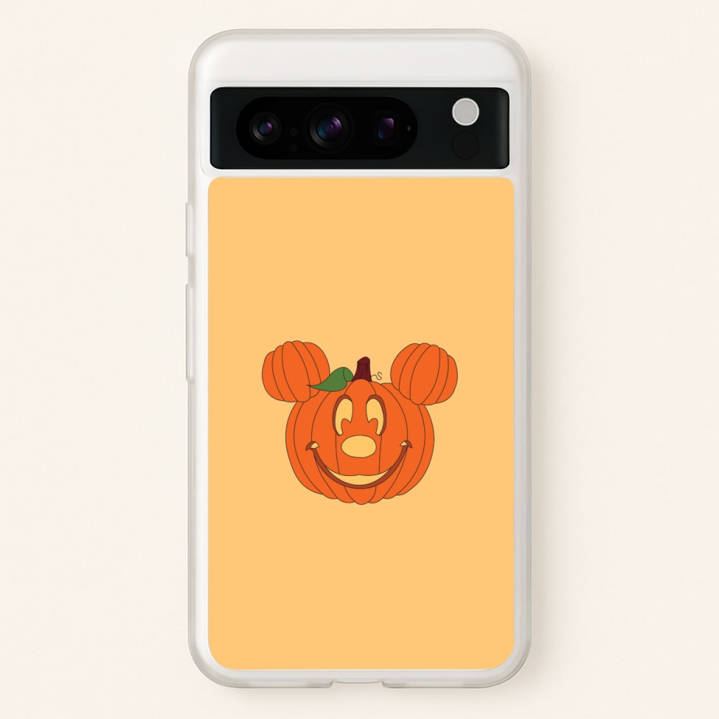 Mouse Pumpkin Halloween  - Disney Halloween Phone Case for Google Pixel 8 Pro