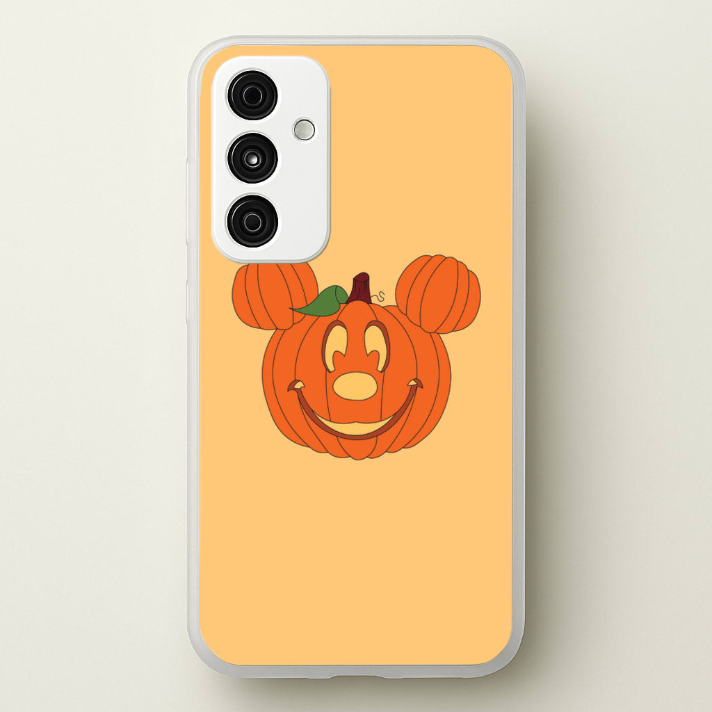 Mouse Pumpkin Halloween  - Disney Halloween Phone Case for Galaxy A55