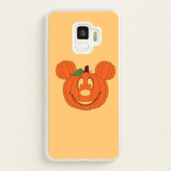 Mouse Pumpkin Halloween  - Disney Halloween Phone Case for Galaxy S9