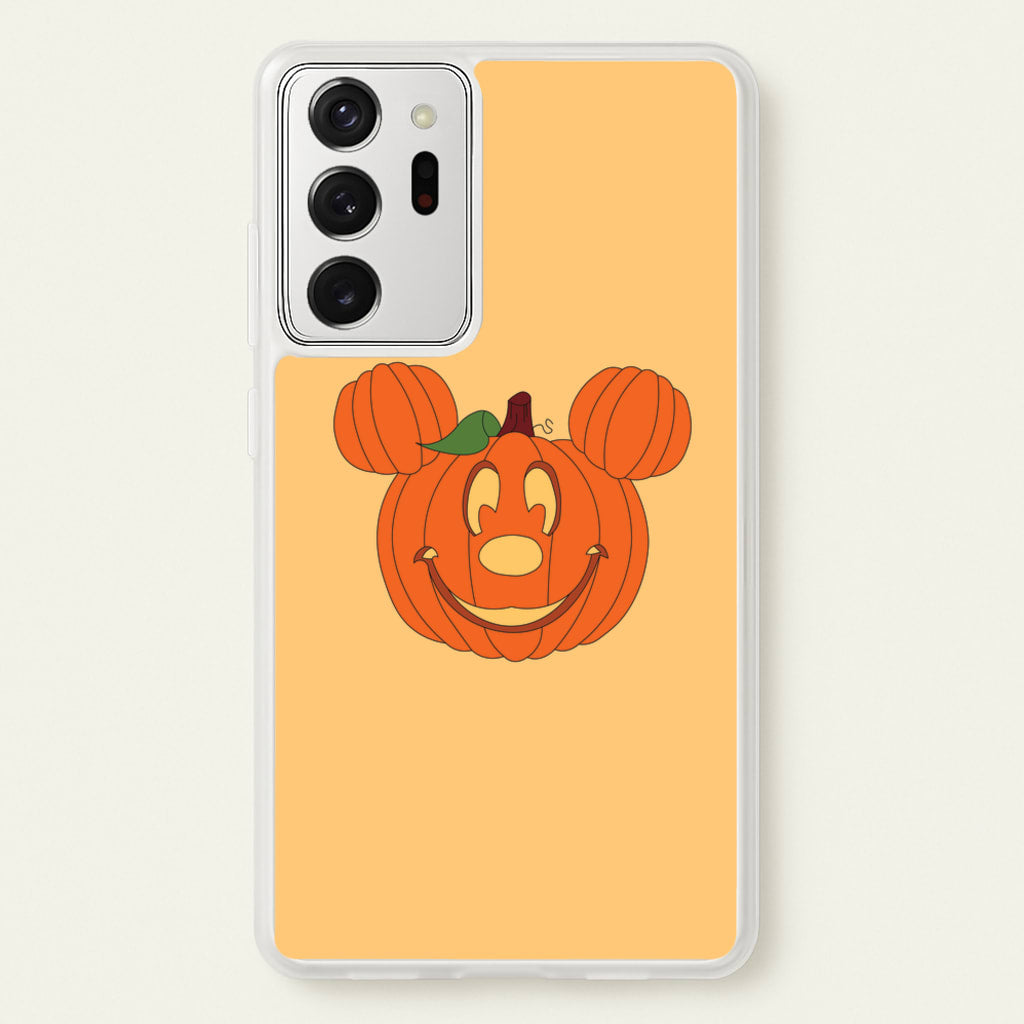 Mouse Pumpkin Halloween  - Disney Halloween Phone Case for Galaxy Note 20 Ultra