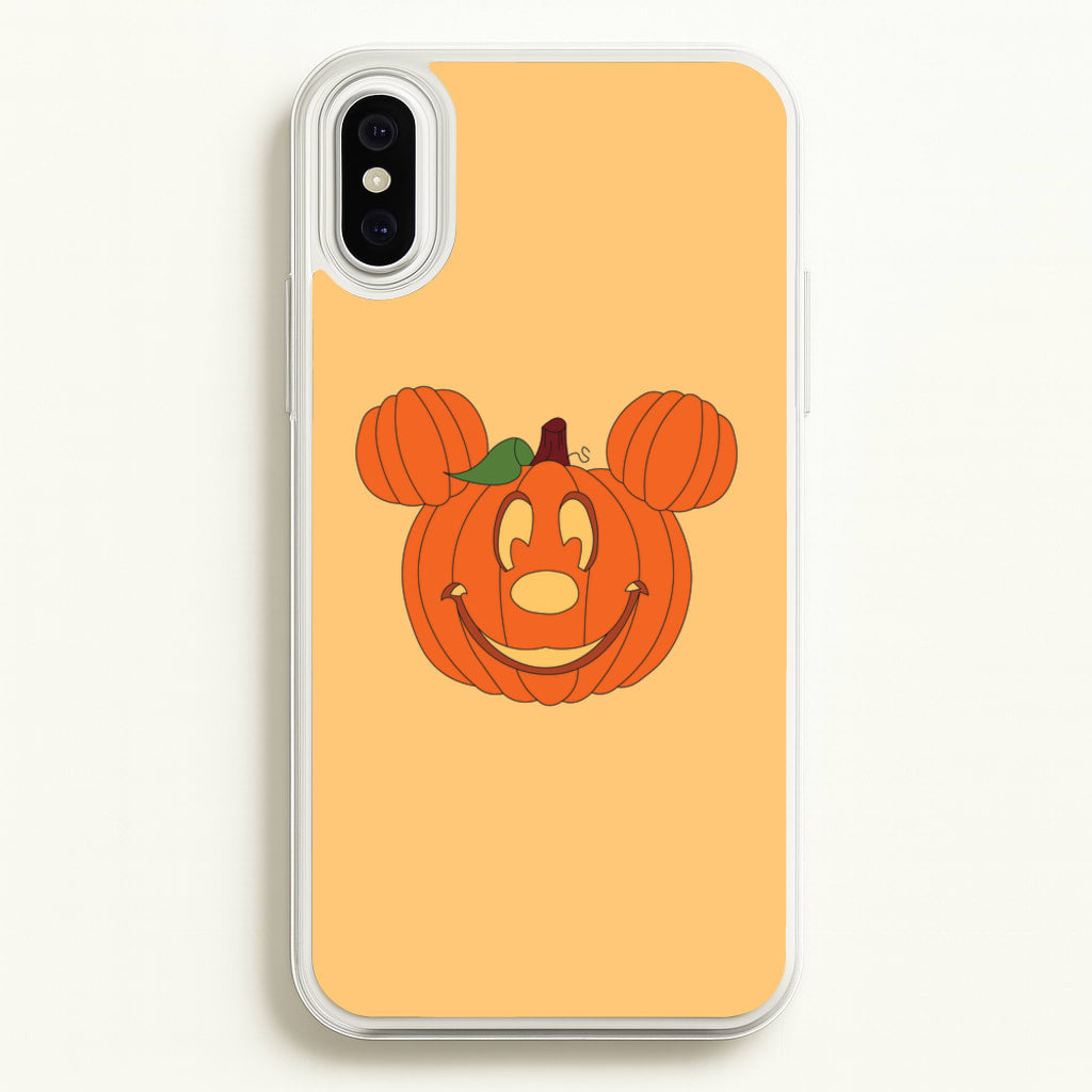 Mouse Pumpkin Halloween  - Disney Halloween Phone Case for iPhone XS Max