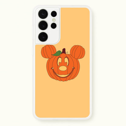 Mouse Pumpkin Halloween  - Disney Halloween Phone Case for Galaxy S21 Ultra