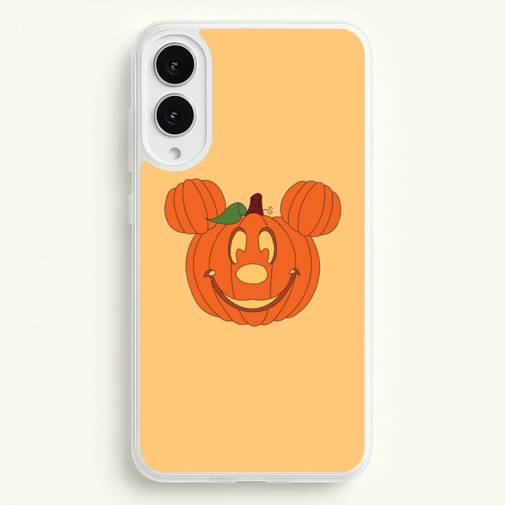Mouse Pumpkin Halloween  - Disney Halloween Phone Case for Galaxy S25 Edge